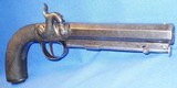 * Antique 1840 ENGLISH PERCUSSION BELT PISTOL 54 CAL HIGH QUALITY - 14 of 22