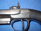 * Antique 1840 ENGLISH PERCUSSION BELT PISTOL 54 CAL HIGH QUALITY - 8 of 22