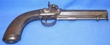 * Antique 1840 ENGLISH PERCUSSION BELT PISTOL 54 CAL HIGH QUALITY - 16 of 22