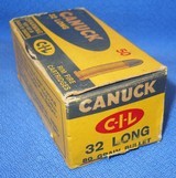 * Vintage AMMO
32 LONG RF RIMFIRE CIL CANUCK FULL BOX 50 - 3 of 6