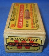 * Antique AMMO 03 WINCHESTER 1903 SEMI-AUTO RIFLE PERIOD FULL BOX 50 - 3 of 5