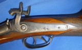 * Antique 1860s WILLIAM REED BOSTON PERCUSSION DOUBLE SxS SHOTGUN 12 ga - 16 of 20