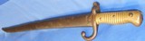 * Antique FRENCH 1866 CHASSEPOT MILITARY SWORD BAYONET WITH MATCHING SCABBARD - 14 of 14
