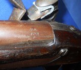 * Antique 1836 ASA WATERS FLINTLOCK MARTIAL PISTOL - 9 of 19