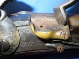 * Antique 1836 ASA WATERS FLINTLOCK MARTIAL PISTOL - 13 of 19