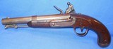 * Antique 1836 ASA WATERS FLINTLOCK MARTIAL PISTOL - 6 of 19