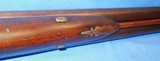 * Antique 1860s ENGLISH 10 ga. DOUBLE SxS PERCUSSION SHOTGUN WORKING MANS GUN - 7 of 20