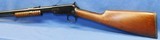 * Vintage EARLY 1900s WINCHESTER PUMP ACTION 22 SHORT RF RIFLE - 2 of 20