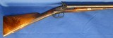 * Antique 1860s 10 ga. DOUBLE SxS PERCUSSION SHOTGUN NICE - 1 of 20