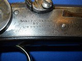 * Antique 1853 Wm HENRY Jr PERCUSSION SPORTING RIFLE - 7 of 19