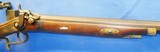 * Antique HALF STOCK PERCUSSION SPORTING TARGET RIFLE SILVER INLAYS KIRKLAND BARREL - 5 of 20