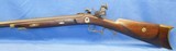 * Antique HALF STOCK PERCUSSION SPORTING TARGET RIFLE SILVER INLAYS KIRKLAND BARREL - 12 of 20