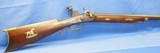 * Antique HALF STOCK PERCUSSION SPORTING TARGET RIFLE SILVER INLAYS KIRKLAND BARREL - 1 of 20
