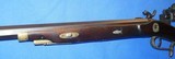 * Antique HALF STOCK PERCUSSION SPORTING TARGET RIFLE SILVER INLAYS KIRKLAND BARREL - 15 of 20