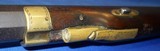 * Antique HALF STOCK PERCUSSION SPORTING TARGET RIFLE SILVER INLAYS KIRKLAND BARREL - 16 of 20