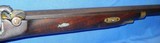 * Antique HALF STOCK PERCUSSION SPORTING TARGET RIFLE SILVER INLAYS KIRKLAND BARREL - 4 of 20