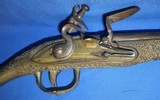 * Antique FLINTLOCK MIDDLE EAST ALL METAL PISTOL ARMY MAJOR BRING BACK 1951 - 3 of 20