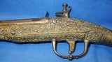 * Antique FLINTLOCK MIDDLE EAST ALL METAL PISTOL ARMY MAJOR BRING BACK 1951 - 17 of 20