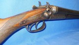 * Antique DOUBLE SxS HAMMER SHOTGUN 12 Ga. ECLIPSE - 1 of 17