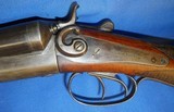 * Antique DOUBLE SxS HAMMER SHOTGUN 12 Ga. ECLIPSE - 11 of 17