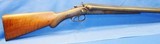 * Antique DOUBLE SxS HAMMER SHOTGUN 12 Ga. ECLIPSE - 3 of 17