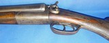 * Antique DOUBLE SxS HAMMER SHOTGUN 12 Ga. ECLIPSE - 9 of 17