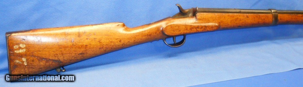 * Antique FLOBERT MILITARY CADET RIFLE .32 RF SINGLE SHOT