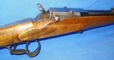 * Antique DOUBLE SxS HAMMER DRILLING .22 x 9mm SHOT COMBINATION GUN - 5 of 20