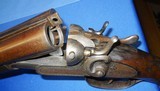 * Antique 1890sDOUBLE SxS HAMMER SHOTGUN 12 Ga. WALL HANGER - 8 of 19