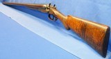 * Antique 1890sDOUBLE SxS HAMMER SHOTGUN 12 Ga. WALL HANGER - 2 of 19