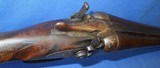 * Antique 1890sDOUBLE SxS HAMMER SHOTGUN 12 Ga. WALL HANGER - 17 of 19