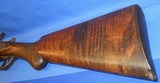 * Antique 1890sDOUBLE SxS HAMMER SHOTGUN 12 Ga. WALL HANGER - 6 of 19