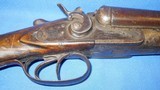 * Antique W. RICHARDS 12g DOUBLE HAMMER SxS COACH SHOTGUN WF&Co. - 10 of 19