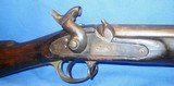 * Antique BRITISH 1853 ENFIELD PERCUSSION MUSKET .68 CALIBER - 5 of 17