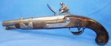 * Antique 1816 S. NORTH FLINTLOCK U.S.MILITARY PISTOL - 12 of 17