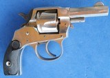 * Antique HOPKINS ALLEN XL REVOLVER .32 S&W DA SOLID FRAME OCTAGON BARREL - 2 of 5