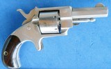 * Antique 1880s FOREHAND WADSWORTH REVOLVER SINGLE ACTION .32 RF BULLDOG - 2 of 5