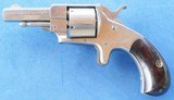 * Antique 1880s FOREHAND WADSWORTH REVOLVER SINGLE ACTION .32 RF BULLDOG - 4 of 5
