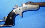 * Antique NEW MODEL STEVENS POCKET RIFLE PISTOL & STOCK 15" .32rf - 7 of 9