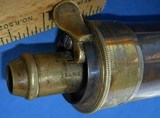 C. Antique 1860s POWDER
FLASK CLAM SHELL RILING # 359 - 3 of 5