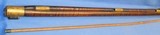 * Antique FULL TIGER STRIPE STOCK
PERCUSSION KENTUCKY RIFLE - 16 of 16