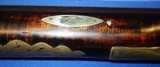 * Antique MARKED R.B.
FULL TIGER STRIPE KENTUCKY RIFLE ENGRAVED INLAYS - 13 of 20