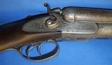 * Antique ENGLISH 12 ga DOUBLE SxS HAMMER SHOTGUN J.N. SCOTT LONDON PROJECT - 10 of 13