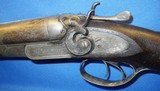 * Antique ENGLISH 12 ga DOUBLE SxS HAMMER SHOTGUN J.N. SCOTT LONDON PROJECT - 5 of 13
