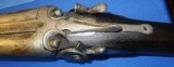 * Antique ENGLISH 12 ga DOUBLE SxS HAMMER SHOTGUN J.N. SCOTT LONDON PROJECT - 9 of 13