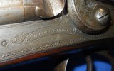 * Antique ENGLISH PERCUSSION SHOTGUN 12g DOUBLE SxS "BANKS" LONDON - 14 of 18