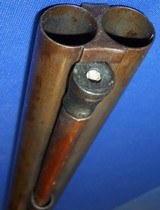 * Antique ENGLISH PERCUSSION SHOTGUN 12g DOUBLE SxS "BANKS" LONDON - 18 of 18