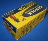 * Vintage AMMO CIL CANUCK .25 RF RIMFIRE STEVENS SHORT FULL BOX 50 NOS - 4 of 5