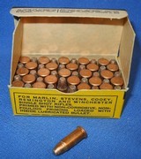 * Vintage AMMO CIL CANUCK .25 RF RIMFIRE STEVENS SHORT FULL BOX 50 NOS - 2 of 5