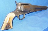 * Antique 1861 REMINGTON ARMY PERCUSSION REVOLVER FRONTIER USE - 9 of 19